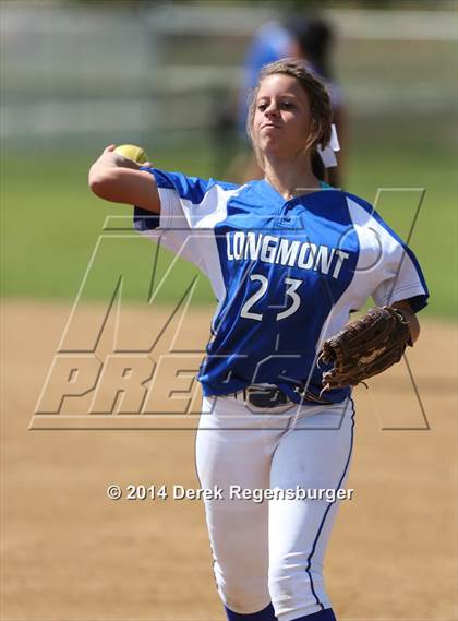 Thumbnail 3 in Longmont vs. Peak to Peak (Spartans Invitational) photogallery.