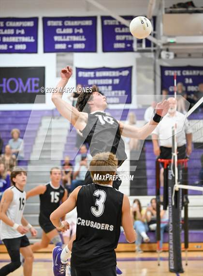 Thumbnail 2 in Parker @ Northwest Christian (Senior Night) photogallery.