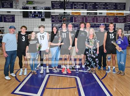 Thumbnail 3 in Parker @ Northwest Christian (Senior Night) photogallery.