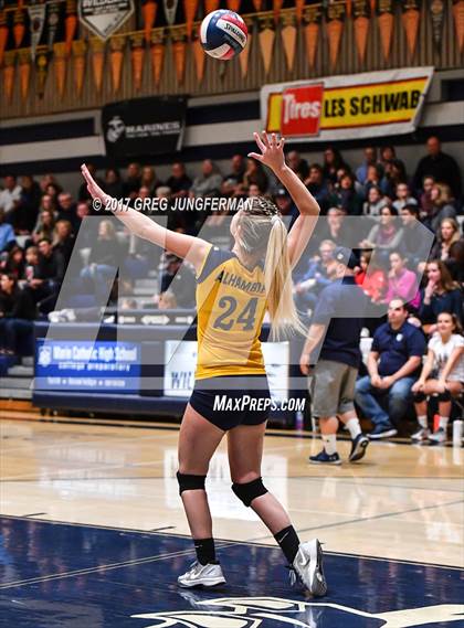 Thumbnail 3 in Alhambra @ Marin Catholic (CIF NCS D3 Championship) photogallery.
