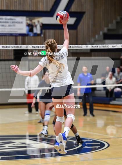 Thumbnail 2 in Alhambra @ Marin Catholic (CIF NCS D3 Championship) photogallery.
