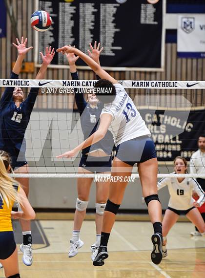 Thumbnail 1 in Alhambra @ Marin Catholic (CIF NCS D3 Championship) photogallery.
