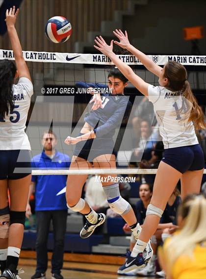 Thumbnail 3 in Alhambra @ Marin Catholic (CIF NCS D3 Championship) photogallery.