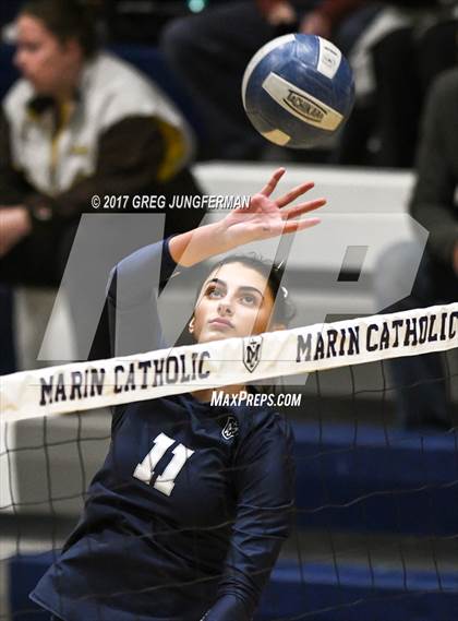 Thumbnail 1 in Alhambra @ Marin Catholic (CIF NCS D3 Championship) photogallery.