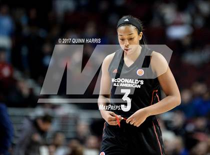 Thumbnail 2 in 40th McDonald's All American Game (East vs. West) photogallery.
