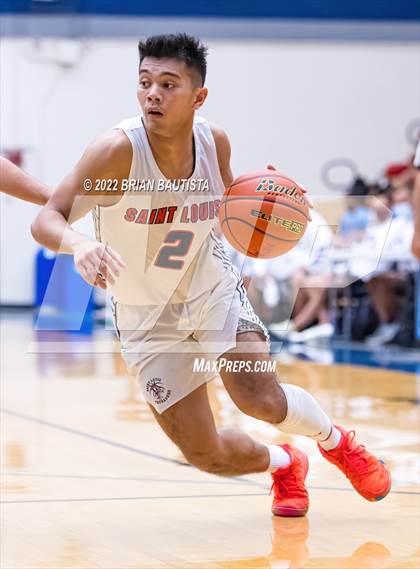 Thumbnail 2 in St. Louis vs Baldwin (HHSAA D1 Semifinal Playoff) photogallery.