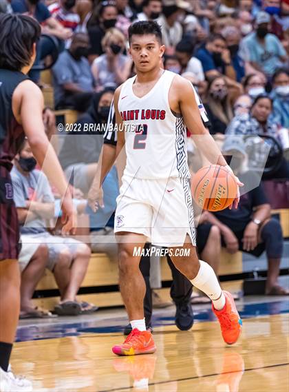 Thumbnail 1 in St. Louis vs Baldwin (HHSAA D1 Semifinal Playoff) photogallery.