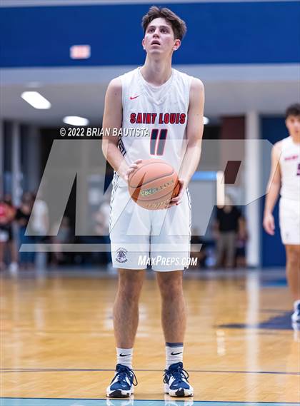 Thumbnail 3 in St. Louis vs Baldwin (HHSAA D1 Semifinal Playoff) photogallery.