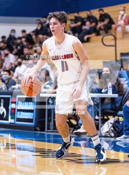 Thumbnail 1 in St. Louis vs Baldwin (HHSAA D1 Semifinal Playoff) photogallery.