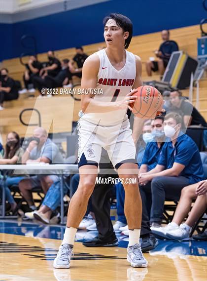 Thumbnail 2 in St. Louis vs Baldwin (HHSAA D1 Semifinal Playoff) photogallery.