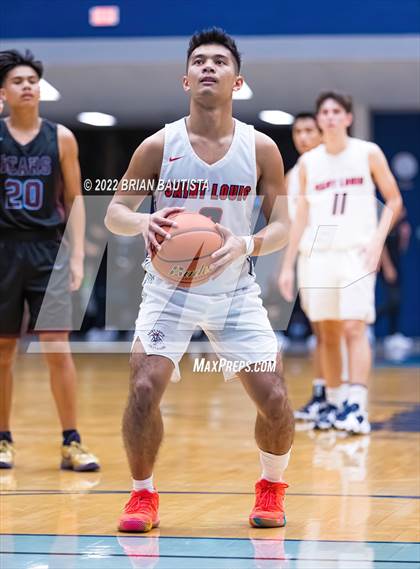 Thumbnail 2 in St. Louis vs Baldwin (HHSAA D1 Semifinal Playoff) photogallery.