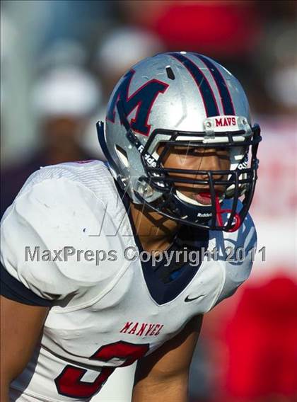 Thumbnail 3 in La Marque vs. Manvel (4A Region 3 Quarterfinals) photogallery.