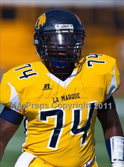 Thumbnail 3 in La Marque vs. Manvel (4A Region 3 Quarterfinals) photogallery.
