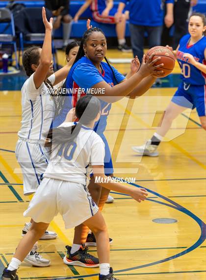 Thumbnail 3 in Mt. Eden vs Tamalpais (Cougars Tip-Off Basketball Tournament) photogallery.
