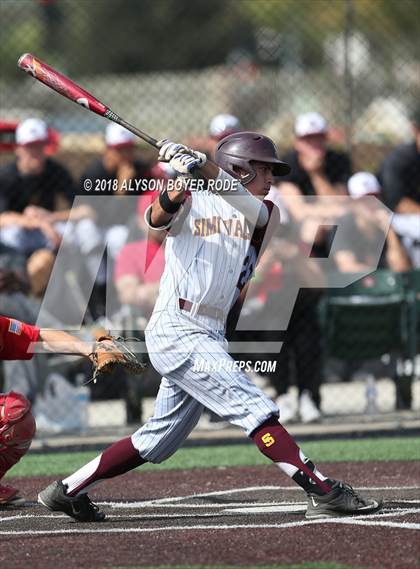 Thumbnail 3 in Cathedral Catholic vs. Simi Valley (The Boras Classic) photogallery.