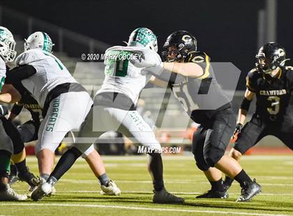 Thumbnail 3 in Kerens vs. Crawford (UIL 2A Bi-District) photogallery.