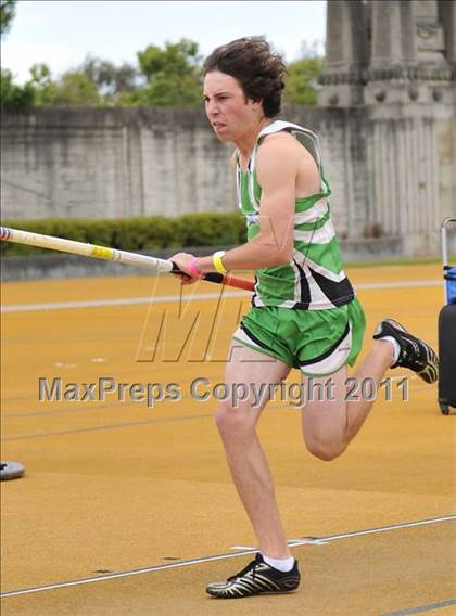 Thumbnail 1 in CIF NCS Masters Track & Field Championships (Boys Pole Vault) photogallery.