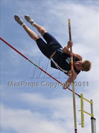 Thumbnail 1 in CIF NCS Masters Track & Field Championships (Boys Pole Vault) photogallery.