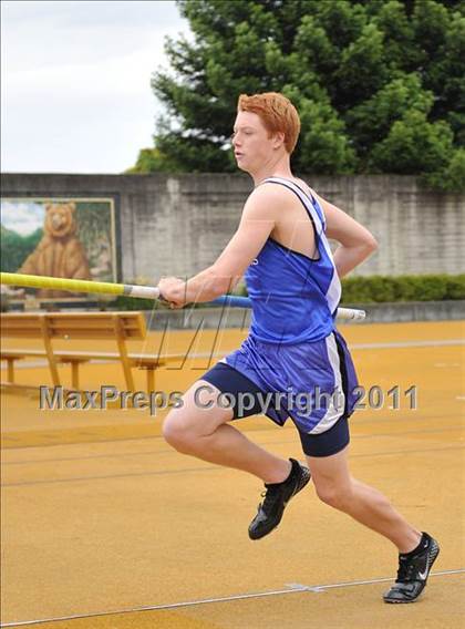 Thumbnail 1 in CIF NCS Masters Track & Field Championships (Boys Pole Vault) photogallery.