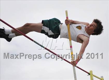 Thumbnail 1 in CIF NCS Masters Track & Field Championships (Boys Pole Vault) photogallery.