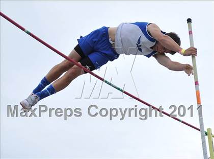 Thumbnail 1 in CIF NCS Masters Track & Field Championships (Boys Pole Vault) photogallery.