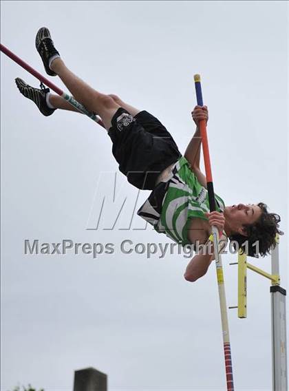 Thumbnail 1 in CIF NCS Masters Track & Field Championships (Boys Pole Vault) photogallery.