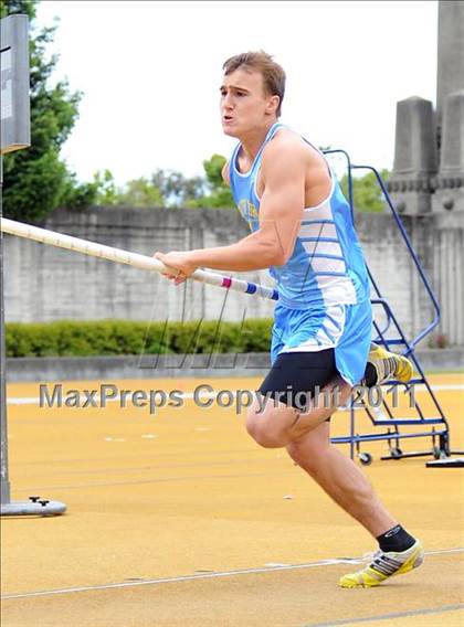 Thumbnail 1 in CIF NCS Masters Track & Field Championships (Boys Pole Vault) photogallery.