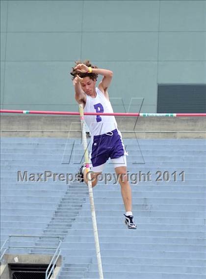 Thumbnail 1 in CIF NCS Masters Track & Field Championships (Boys Pole Vault) photogallery.