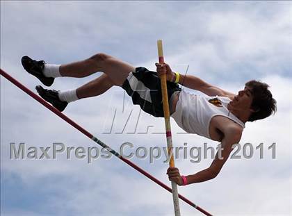 Thumbnail 1 in CIF NCS Masters Track & Field Championships (Boys Pole Vault) photogallery.