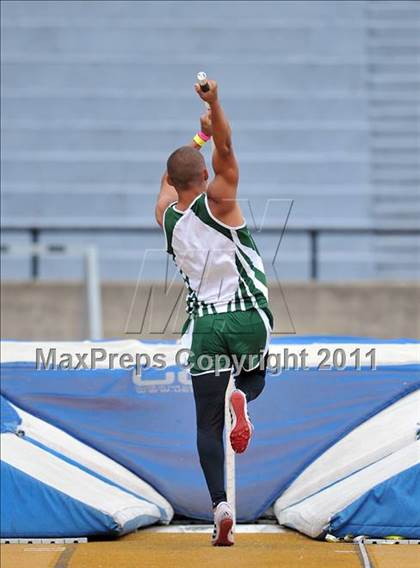 Thumbnail 2 in CIF NCS Masters Track & Field Championships (Boys Pole Vault) photogallery.