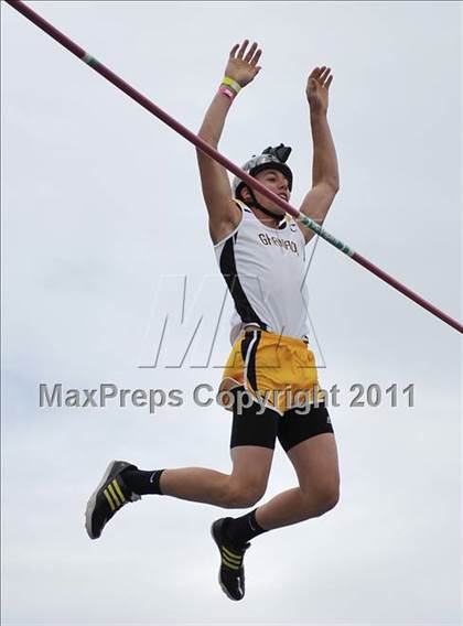 Thumbnail 1 in CIF NCS Masters Track & Field Championships (Boys Pole Vault) photogallery.
