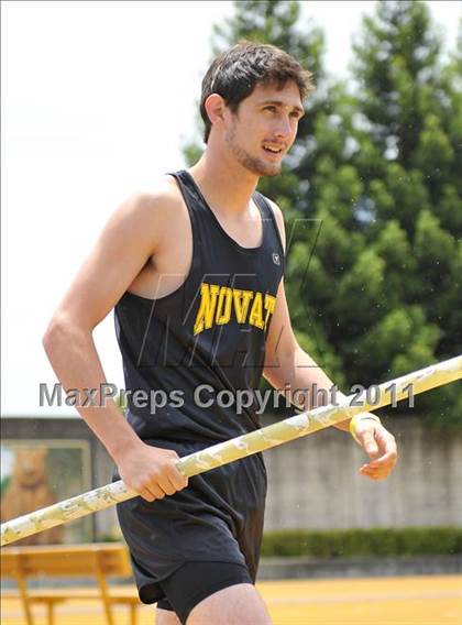 Thumbnail 1 in CIF NCS Masters Track & Field Championships (Boys Pole Vault) photogallery.
