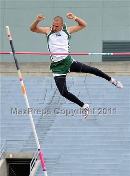 Thumbnail 1 in CIF NCS Masters Track & Field Championships (Boys Pole Vault) photogallery.