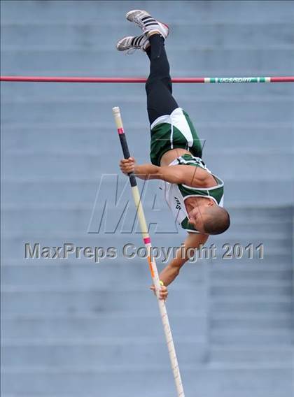 Thumbnail 1 in CIF NCS Masters Track & Field Championships (Boys Pole Vault) photogallery.