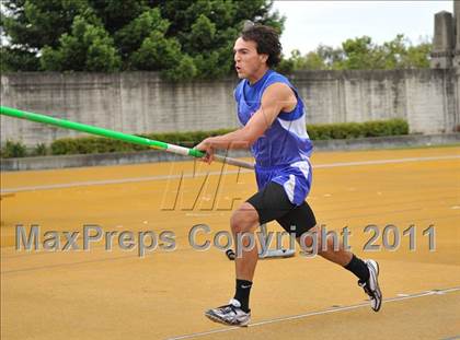 Thumbnail 2 in CIF NCS Masters Track & Field Championships (Boys Pole Vault) photogallery.
