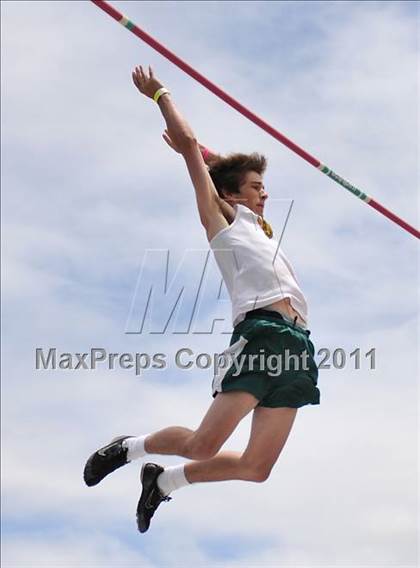 Thumbnail 1 in CIF NCS Masters Track & Field Championships (Boys Pole Vault) photogallery.