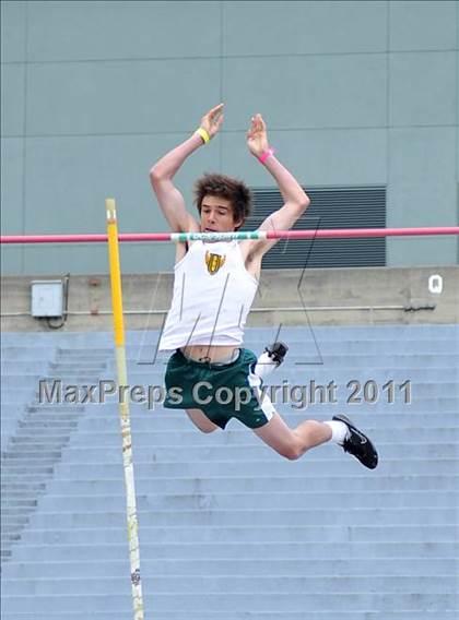 Thumbnail 1 in CIF NCS Masters Track & Field Championships (Boys Pole Vault) photogallery.