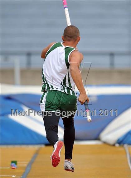 Thumbnail 1 in CIF NCS Masters Track & Field Championships (Boys Pole Vault) photogallery.