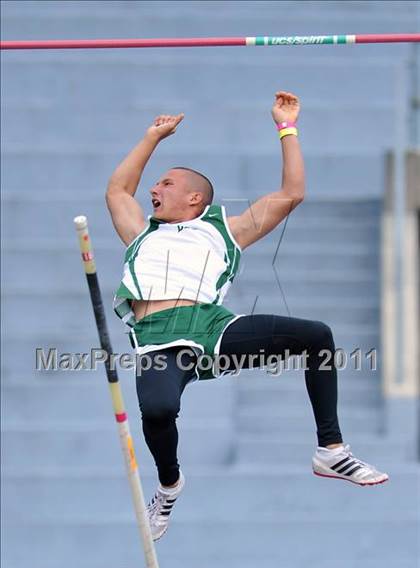 Thumbnail 1 in CIF NCS Masters Track & Field Championships (Boys Pole Vault) photogallery.