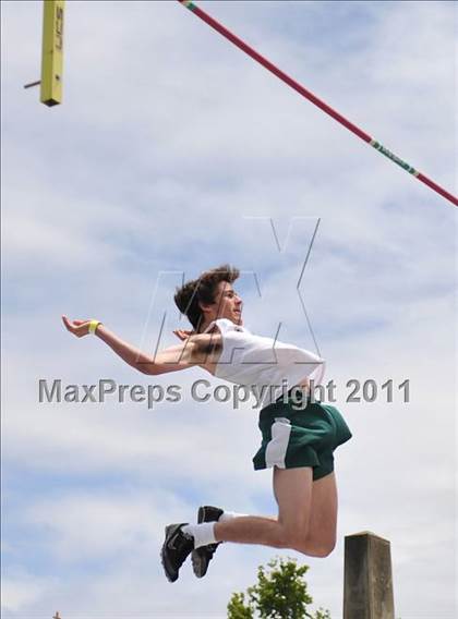 Thumbnail 2 in CIF NCS Masters Track & Field Championships (Boys Pole Vault) photogallery.