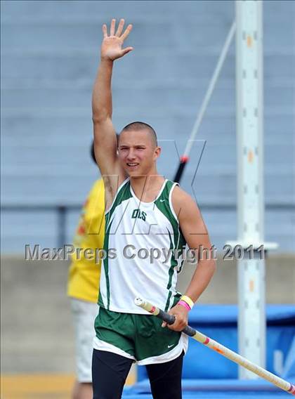 Thumbnail 1 in CIF NCS Masters Track & Field Championships (Boys Pole Vault) photogallery.