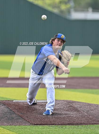 Thumbnail 3 in Blanco vs Marion (UIL 3A Region 4 Baseball Quarterfinal) photogallery.