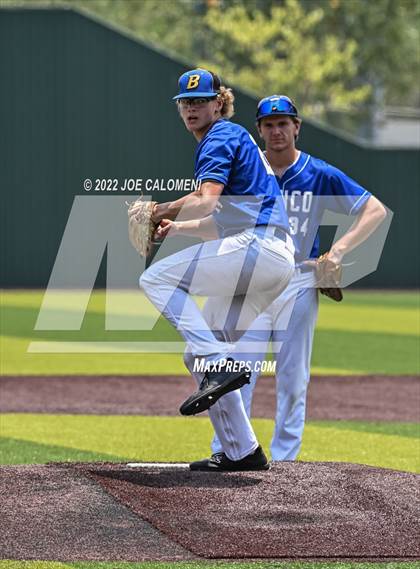 Thumbnail 3 in Blanco vs Marion (UIL 3A Region 4 Baseball Quarterfinal) photogallery.