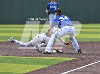Thumbnail 1 in Blanco vs Marion (UIL 3A Region 4 Baseball Quarterfinal) photogallery.