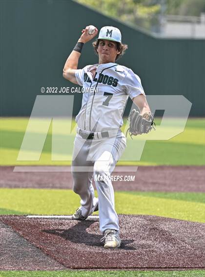 Thumbnail 2 in Blanco vs Marion (UIL 3A Region 4 Baseball Quarterfinal) photogallery.