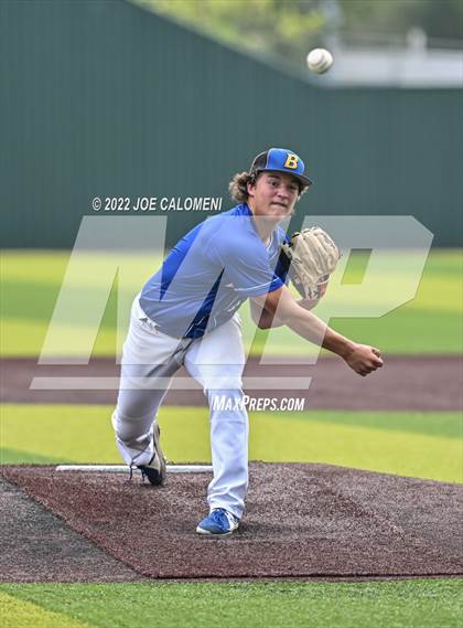 Thumbnail 1 in Blanco vs Marion (UIL 3A Region 4 Baseball Quarterfinal) photogallery.