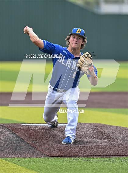 Thumbnail 1 in Blanco vs Marion (UIL 3A Region 4 Baseball Quarterfinal) photogallery.