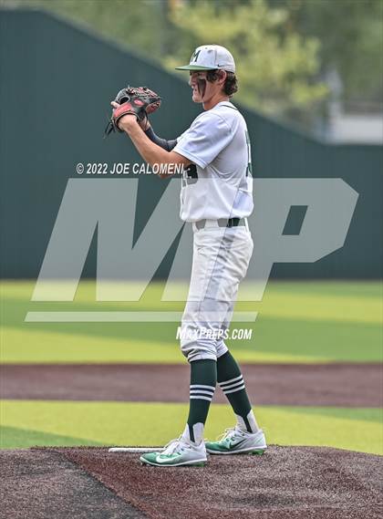 Thumbnail 3 in Blanco vs Marion (UIL 3A Region 4 Baseball Quarterfinal) photogallery.