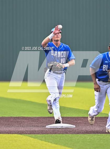 Thumbnail 1 in Blanco vs Marion (UIL 3A Region 4 Baseball Quarterfinal) photogallery.