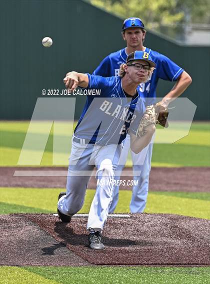 Thumbnail 2 in Blanco vs Marion (UIL 3A Region 4 Baseball Quarterfinal) photogallery.